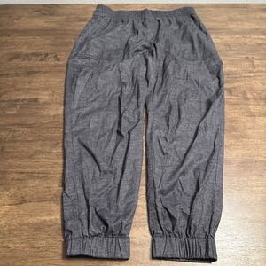 prAna Annexi Jogger Pants Women's Medium Relaxed Fit Elastic Waist Gorpcore
